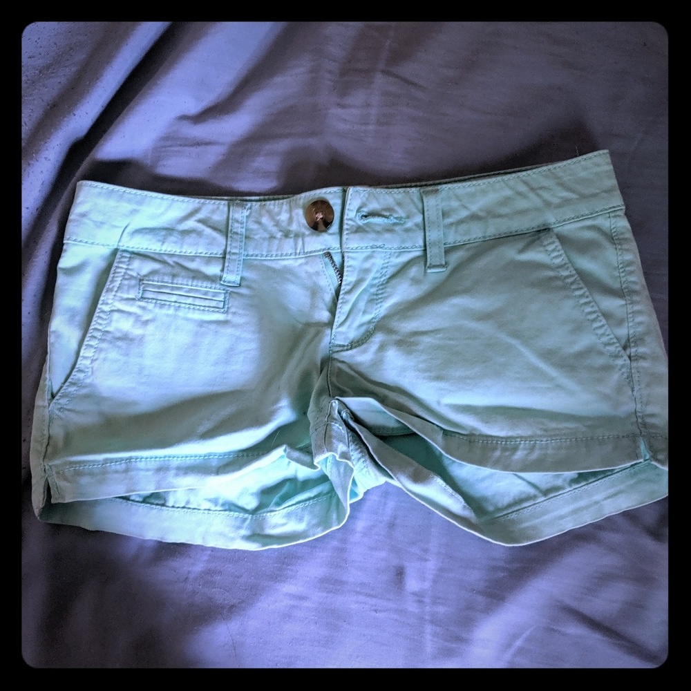 Cute mint shorts